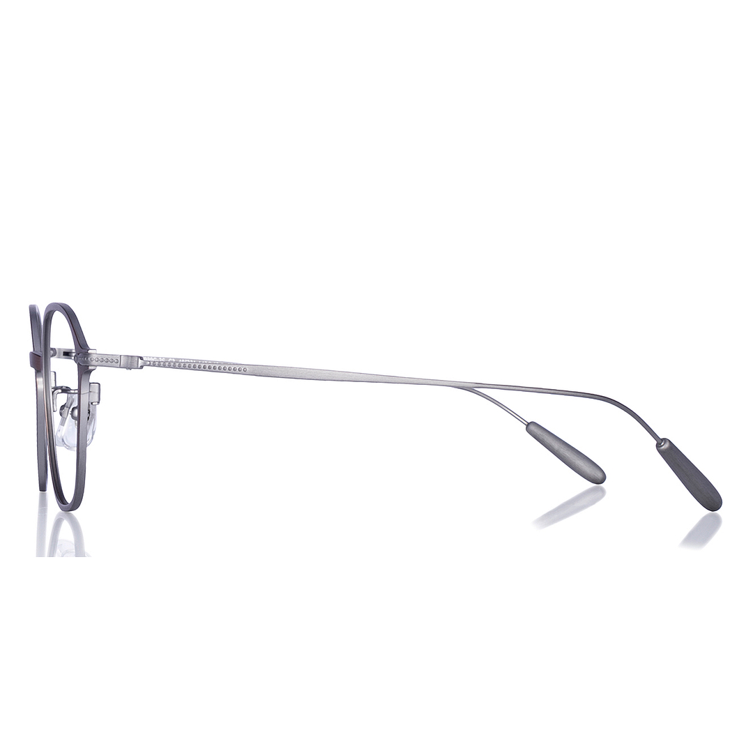 John Dillinger Light Brown Full Rim Polygon left side