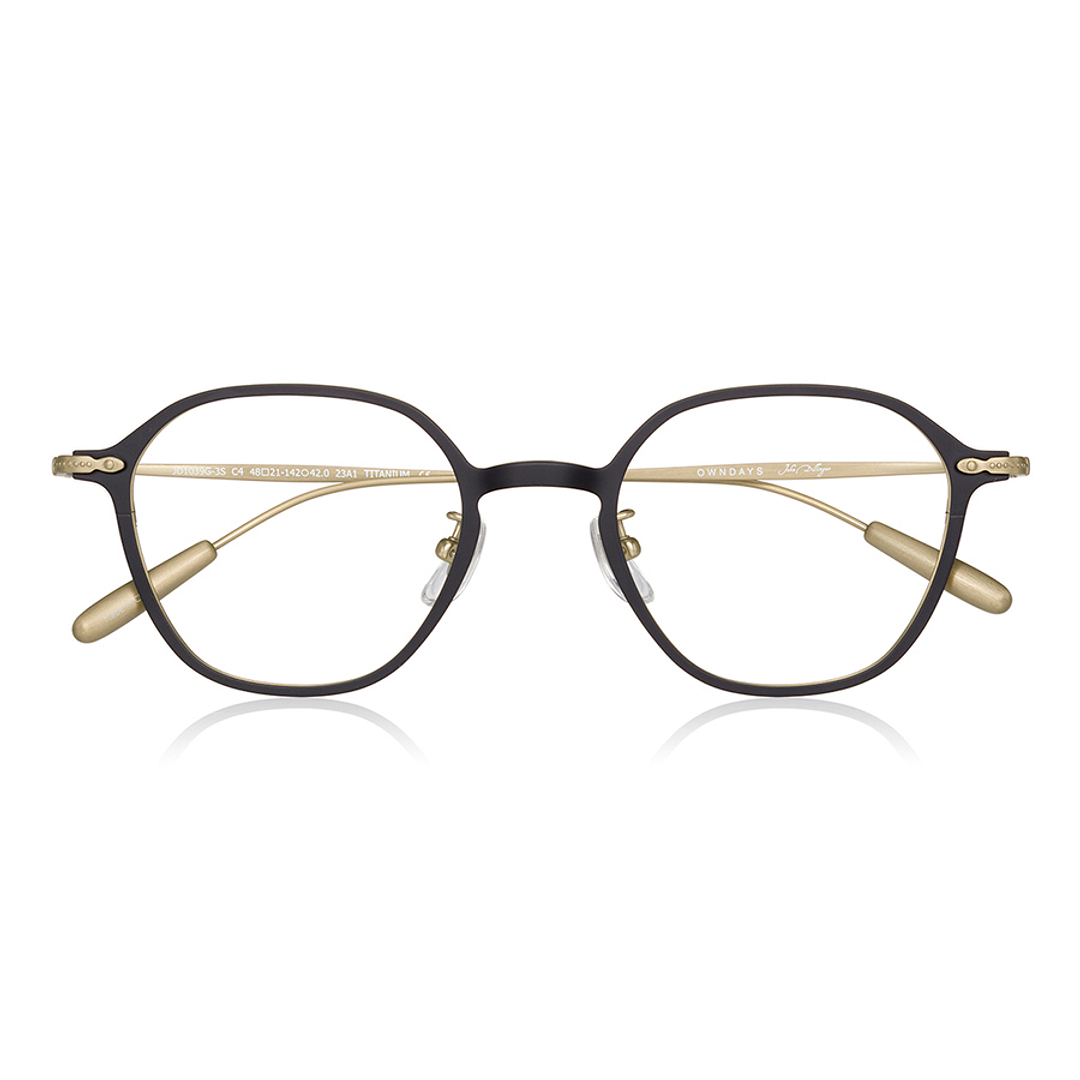 John Dillinger Black Full Rim Polygon right side