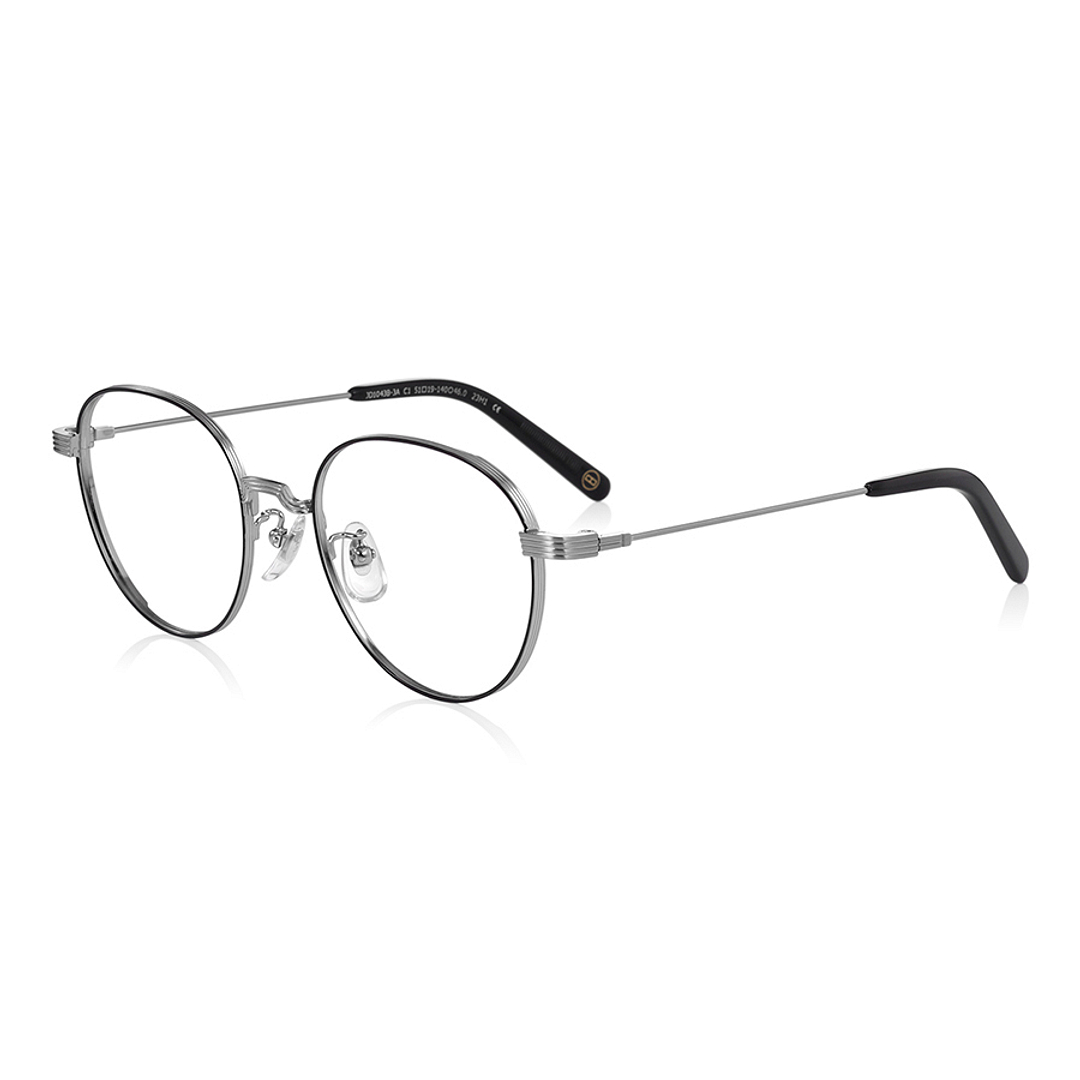 John Dillinger Black Full Rim Boston left side