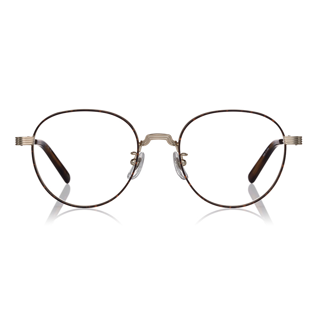 John Dillinger Light Brown Full Rim Boston right side