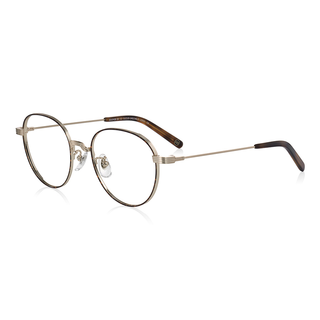 John Dillinger Light Brown Full Rim Boston left side