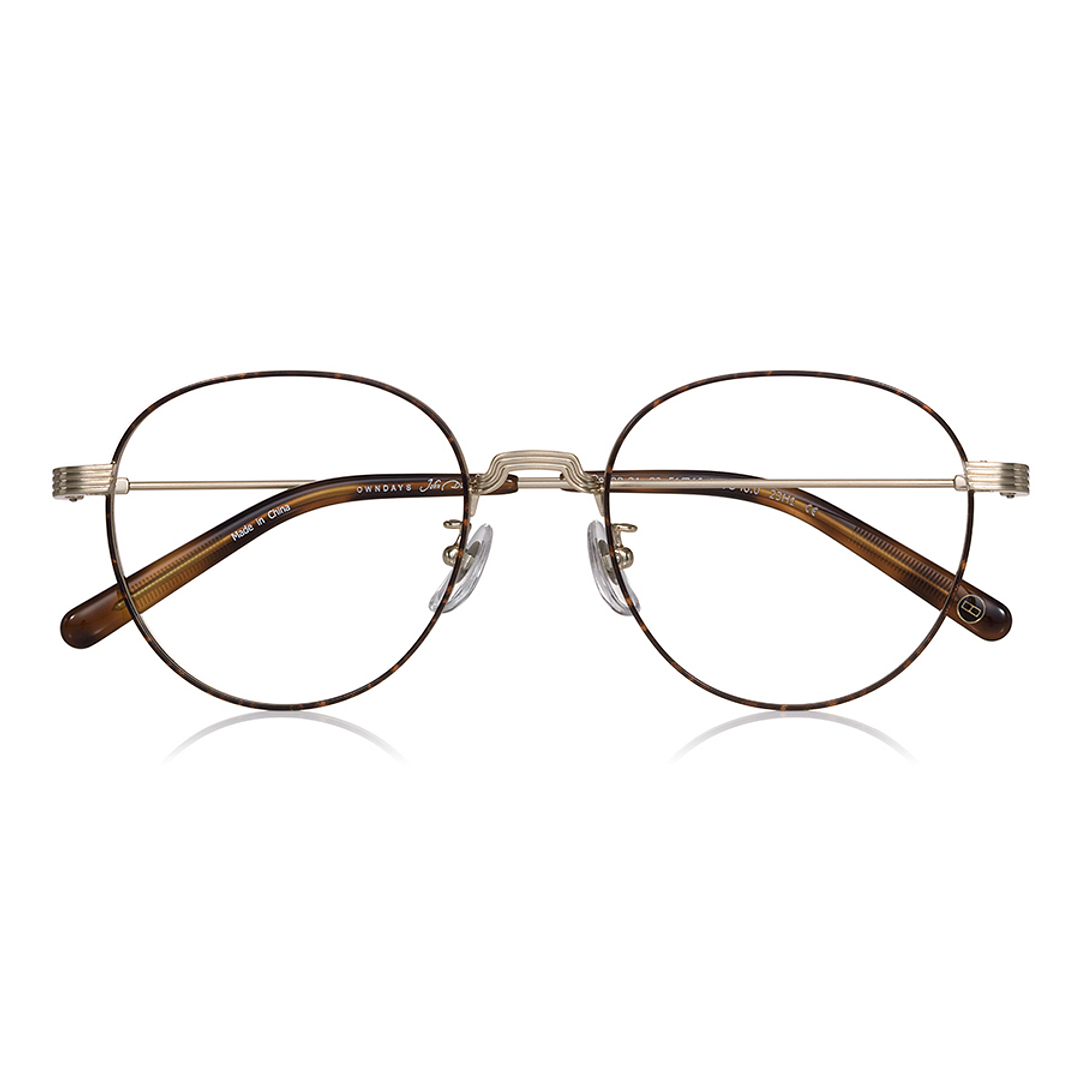 John Dillinger Light Brown Full Rim Boston right side