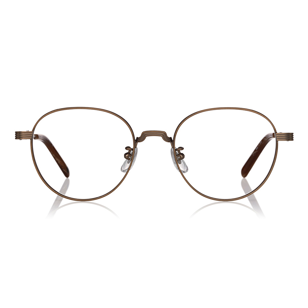 John Dillinger Gold Full Rim Boston right side