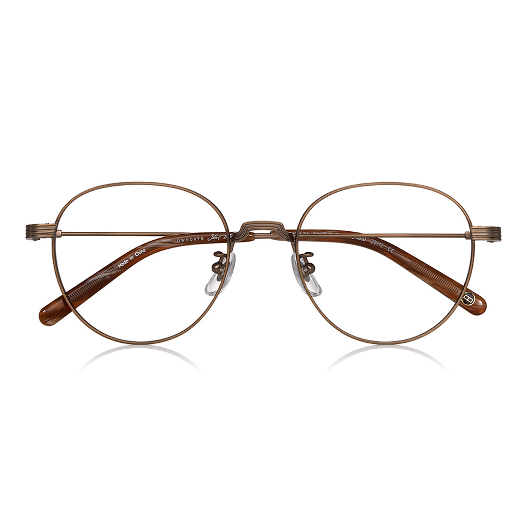 John Dillinger Gold Full Rim Boston right side