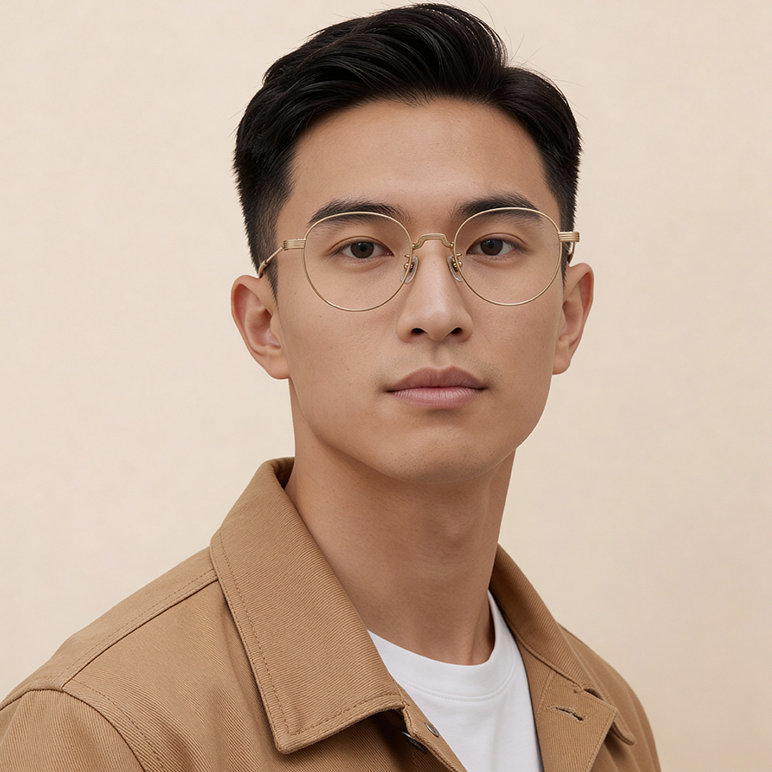 John Dillinger Silver Full Rim Boston left side