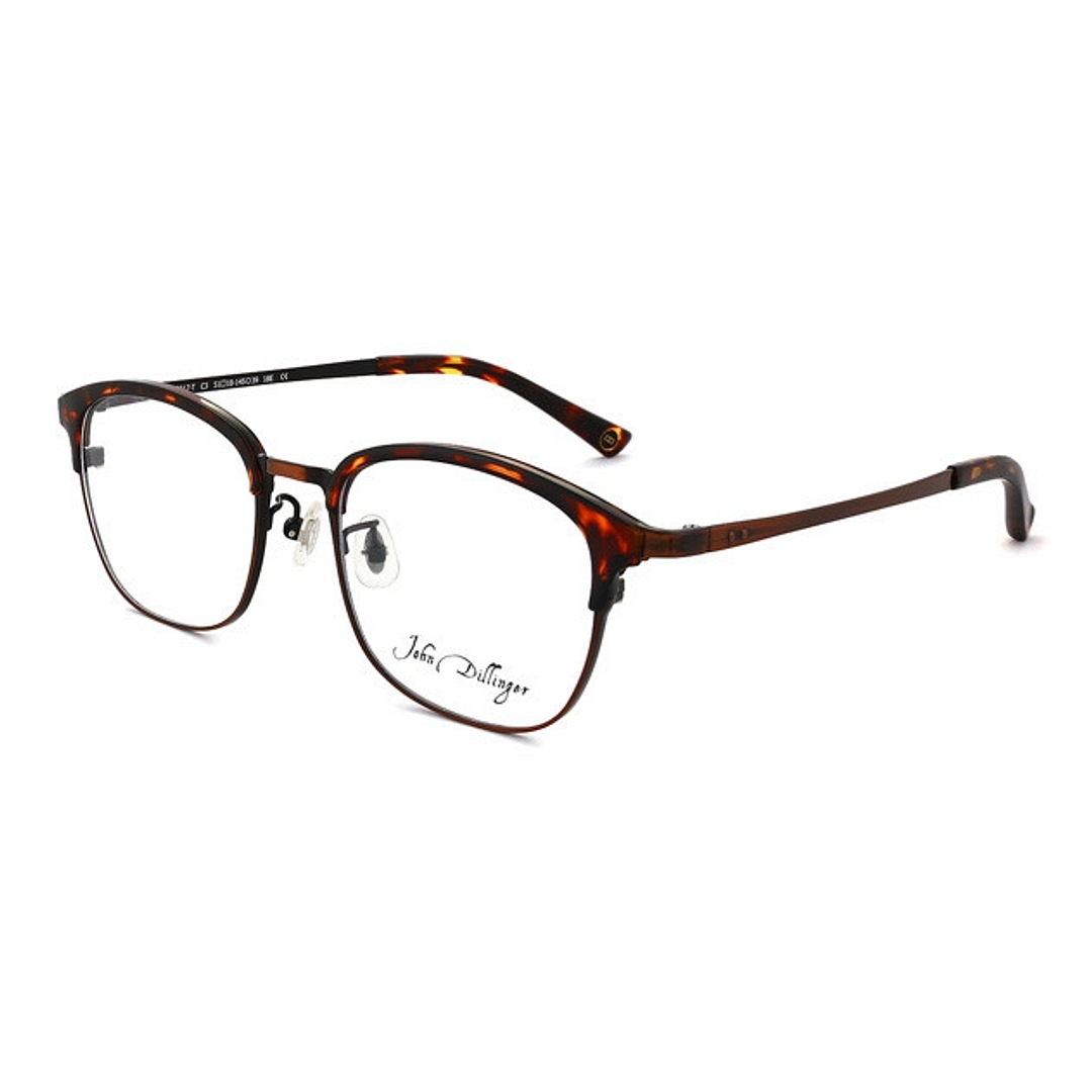 John Dillinger Light Brown Half Rim Wellington left side