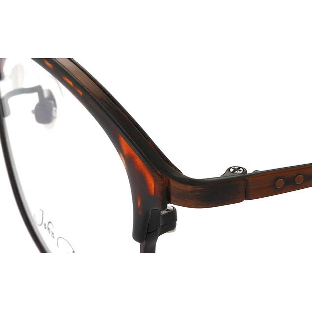 John Dillinger Light Brown Half Rim Wellington left side