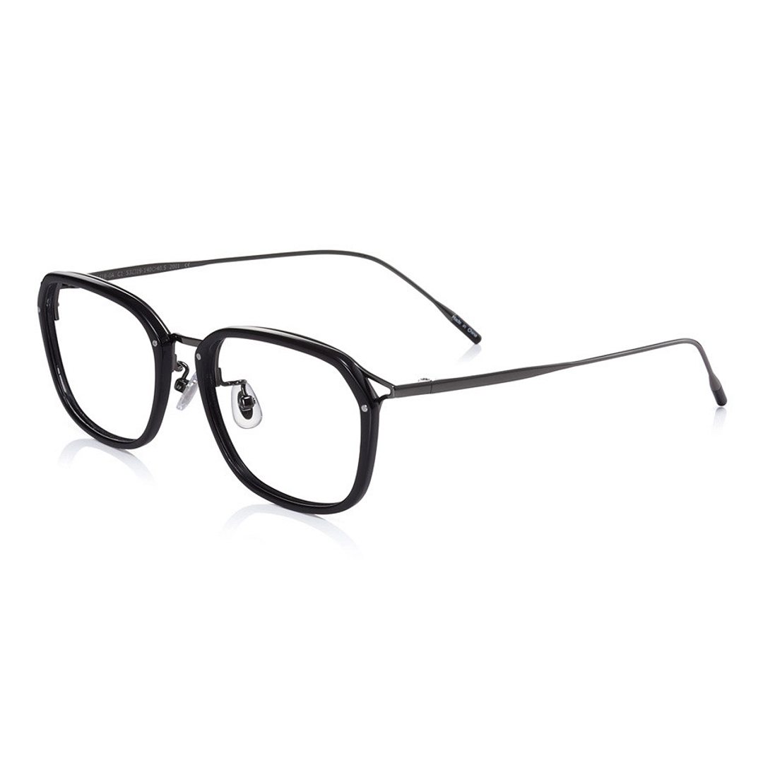 John Dillinger Black Full Rim Wellington left side