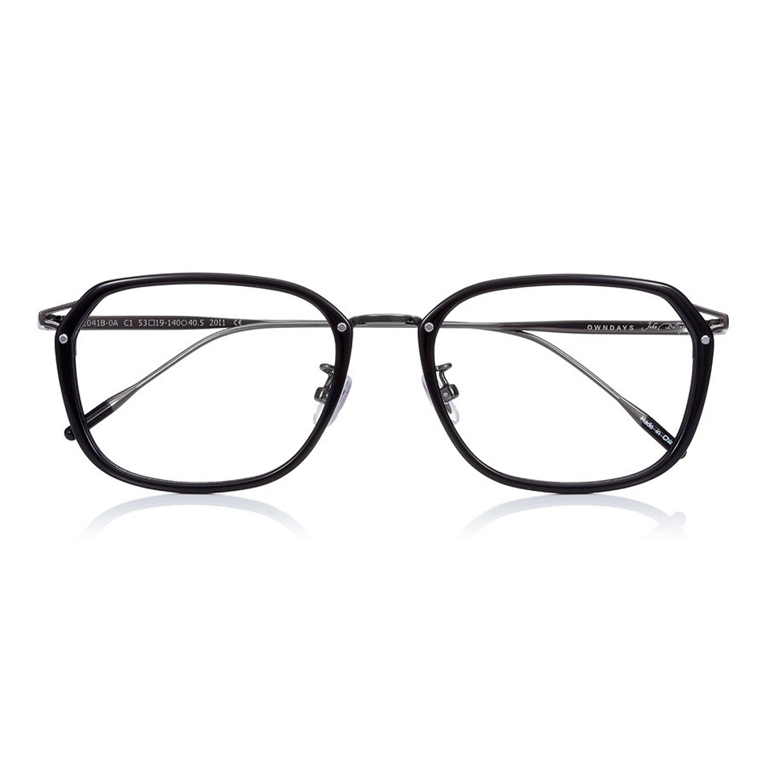 John Dillinger Black Full Rim Wellington right side