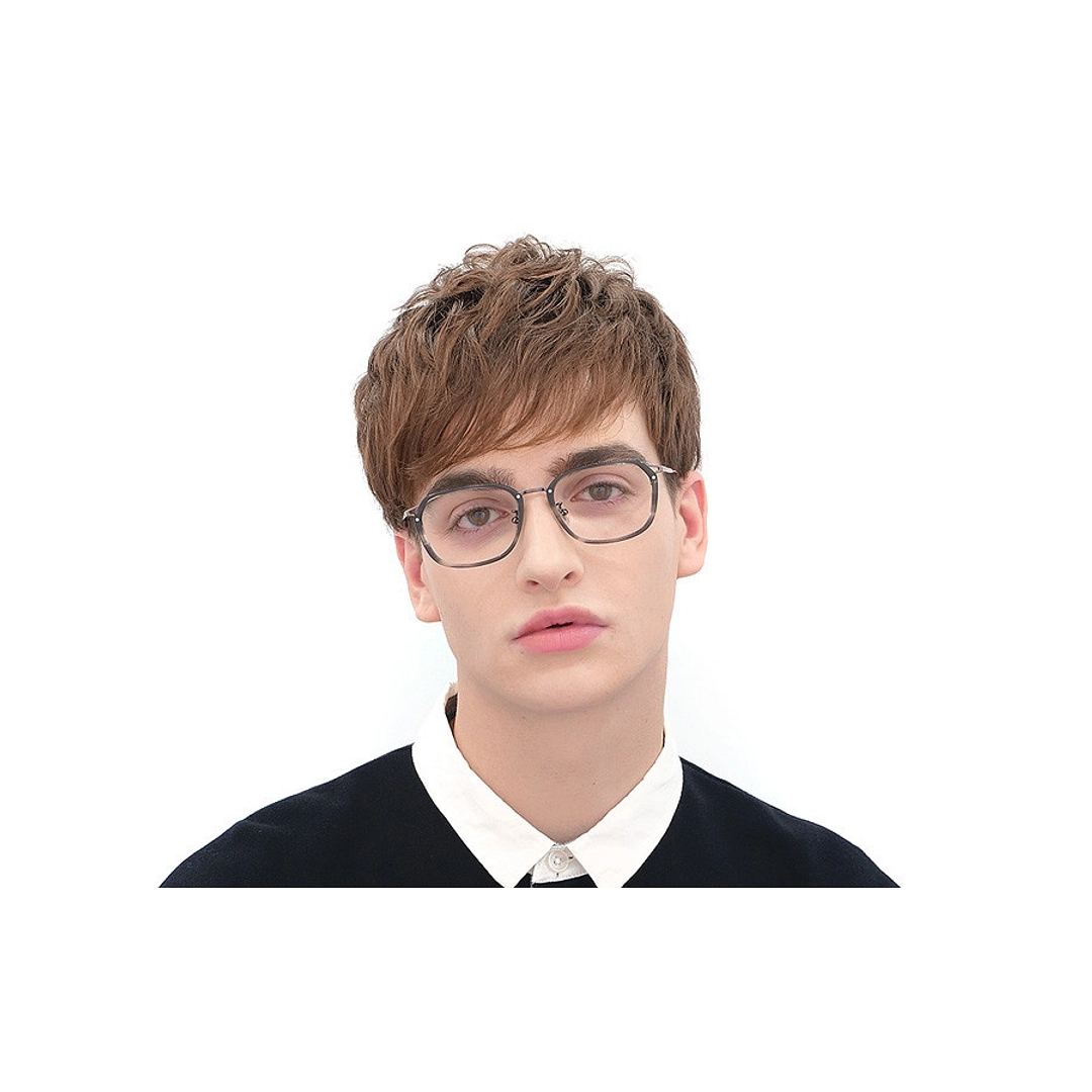 John Dillinger Gray Demi Full Rim Rectangle left side