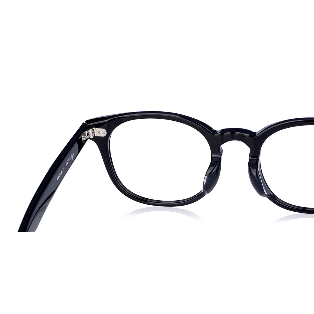 John Dillinger Black Full Rim Wellington left side