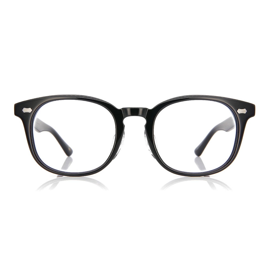 John Dillinger Black Full Rim Wellington right side