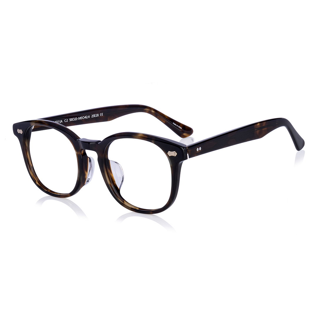 John Dillinger Brown Demi Full Rim Wellington left side