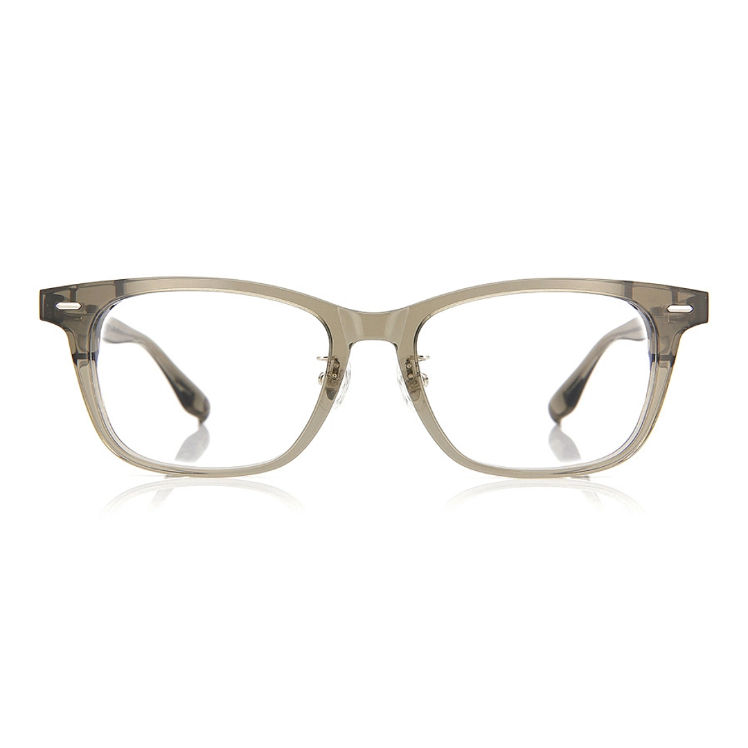 John Dillinger Khaki Full Rim Square right side