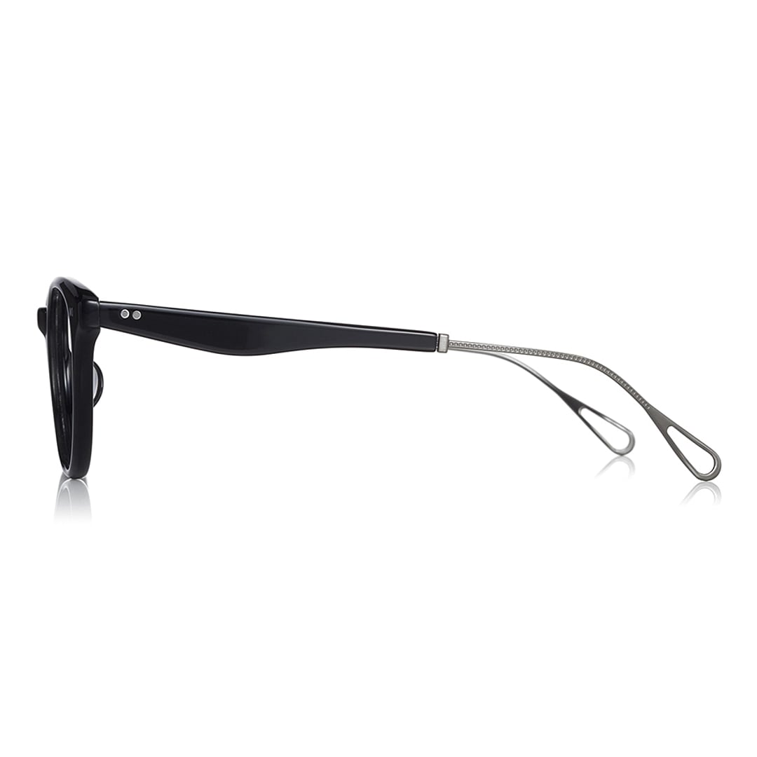 John Dillinger Black Full Rim Wellington left side