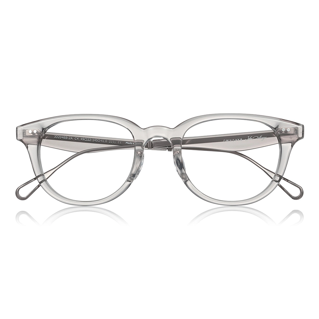 John Dillinger Clear Beige Full Rim Wellington right side