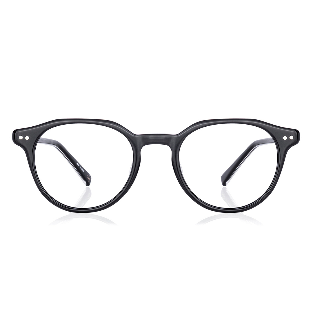 John Dillinger Black Full Rim Boston right side