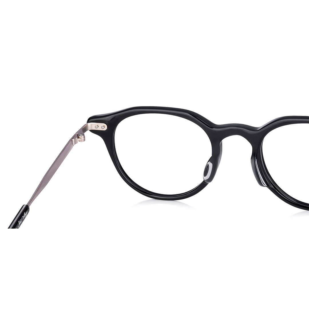 John Dillinger Black Full Rim Boston right side