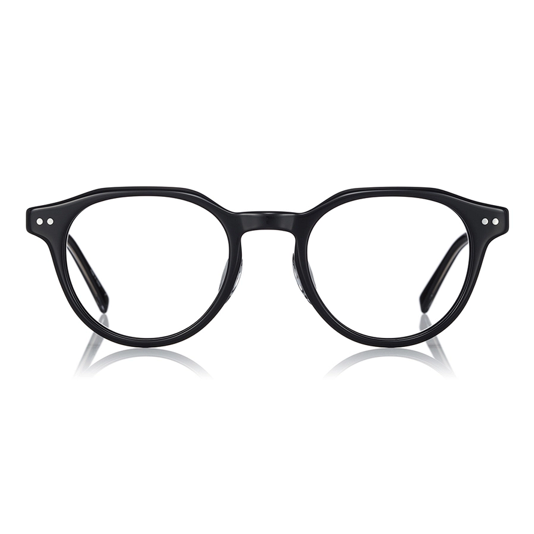 John Dillinger Black Full Rim Boston right side