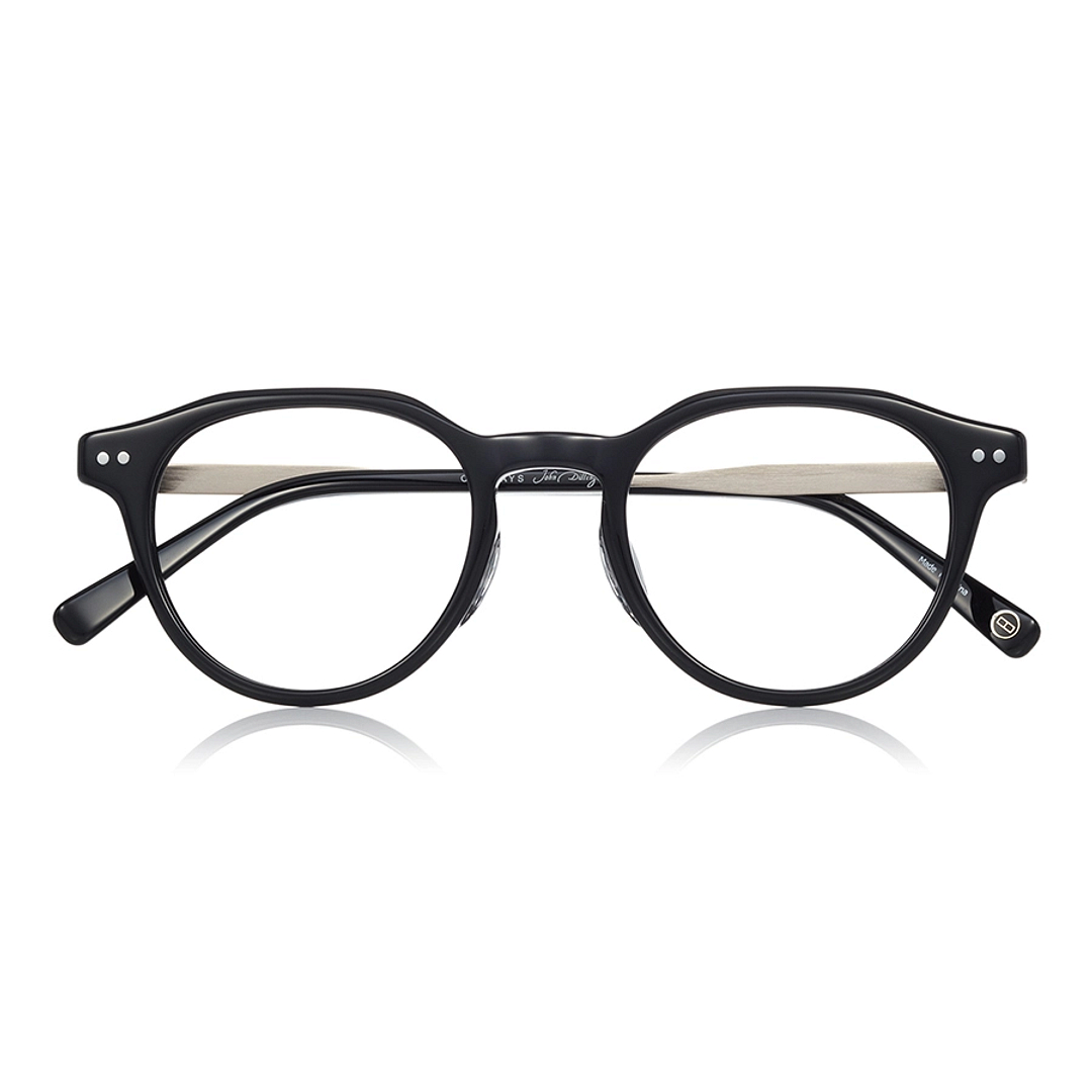 John Dillinger Black Full Rim Boston right side