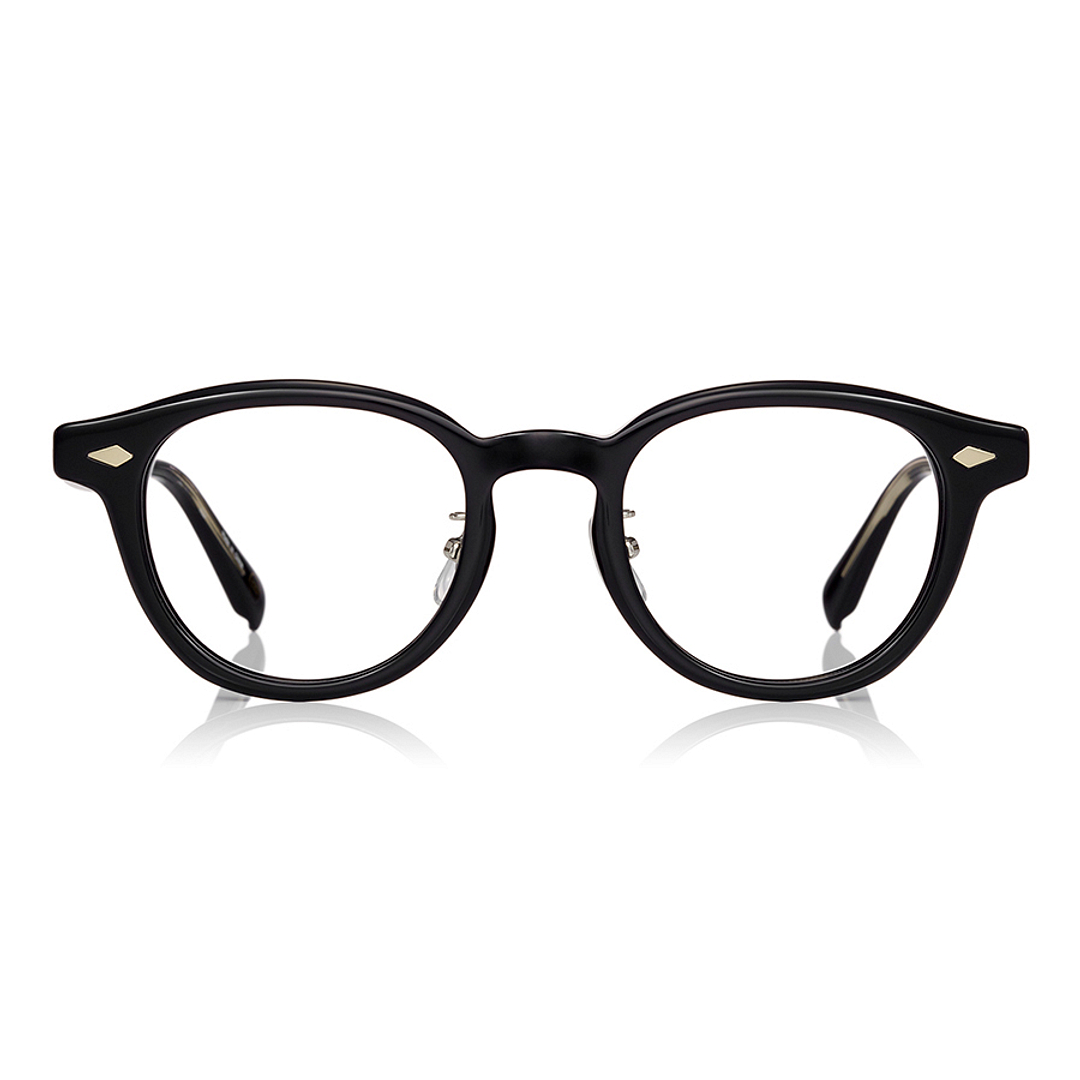 John Dillinger Black Full Rim Wellington right side