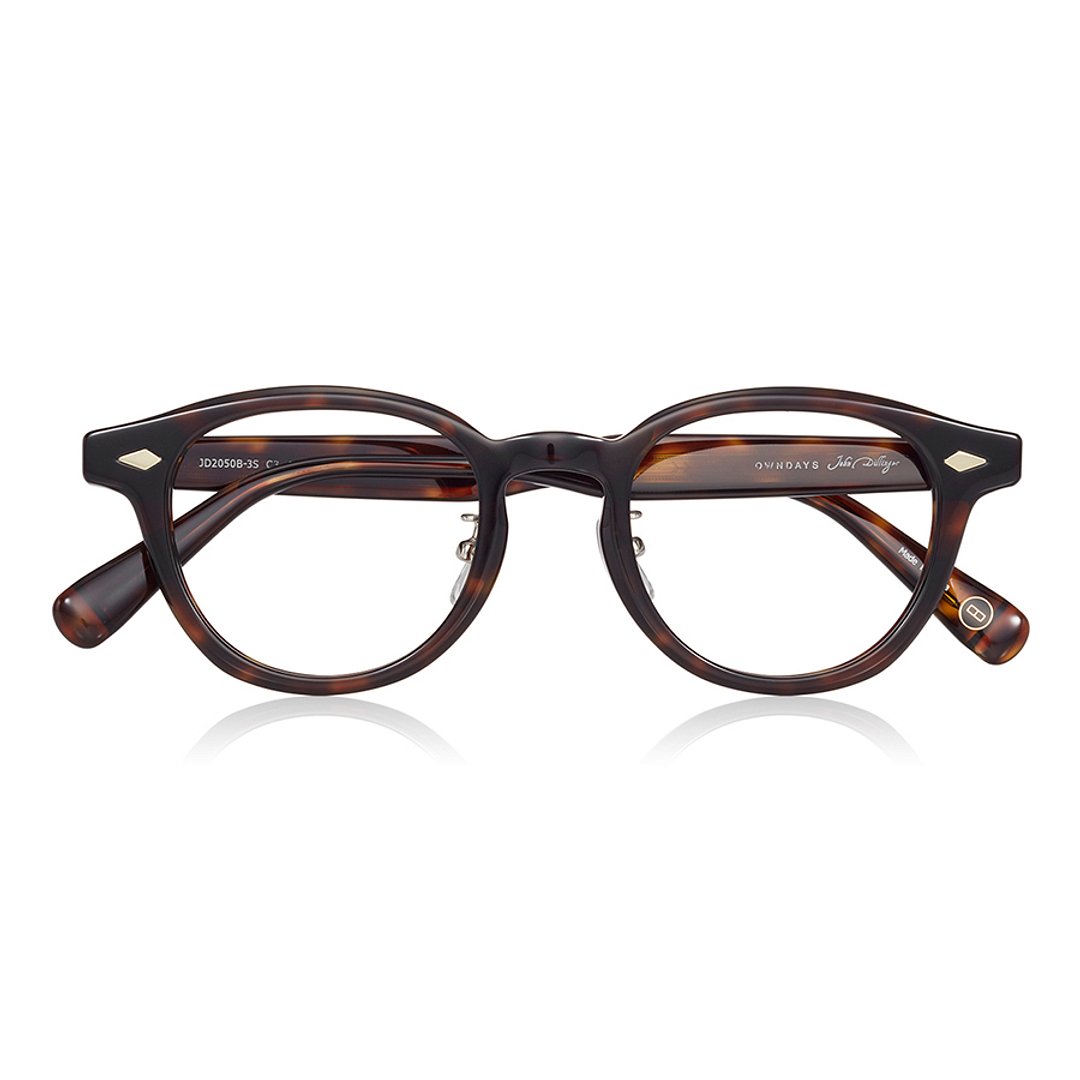 John Dillinger Light Brown Full Rim Wellington right side