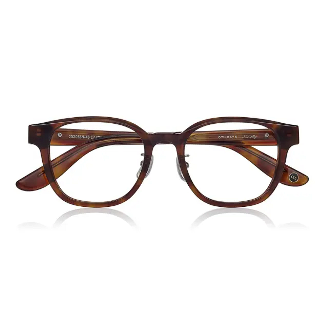 John Dillinger Light Brown Demi Full Rim Wellington right side