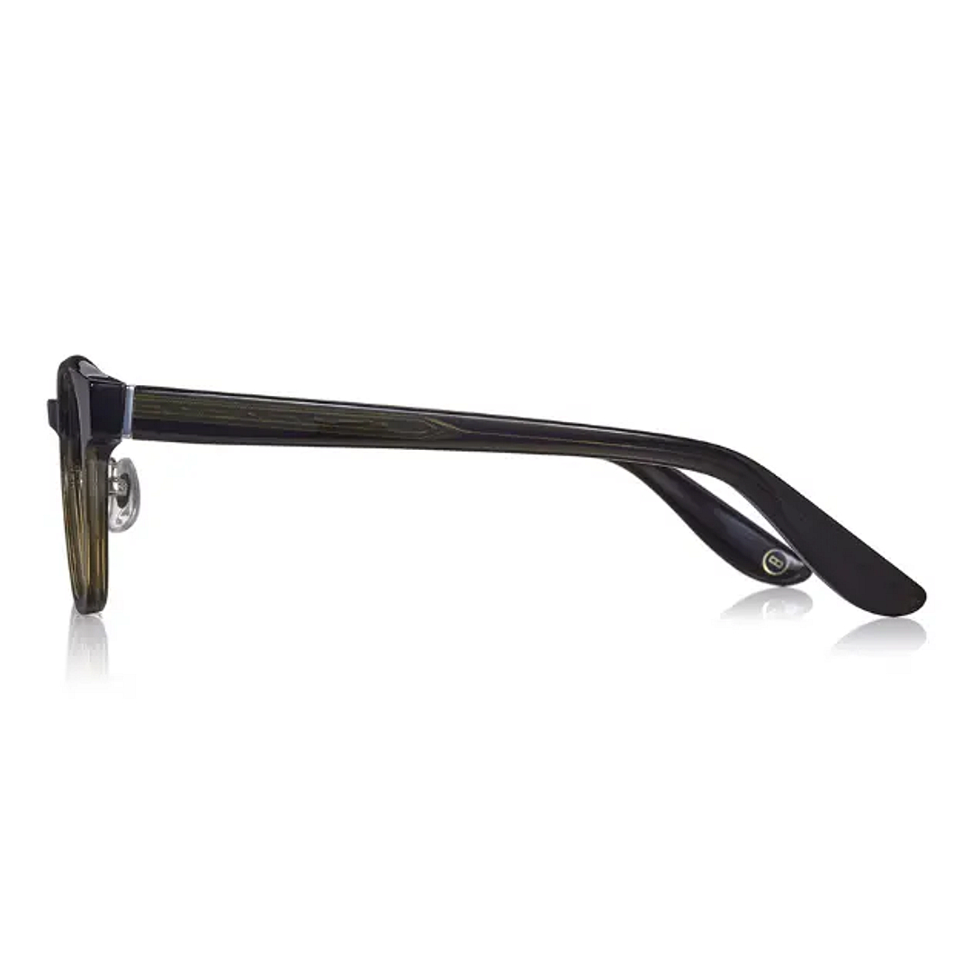 John Dillinger Dark Brown Halftone Full Rim Wellington left side