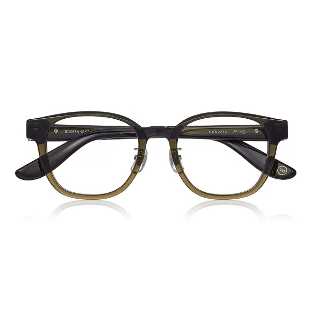John Dillinger Dark Brown Halftone Full Rim Wellington right side