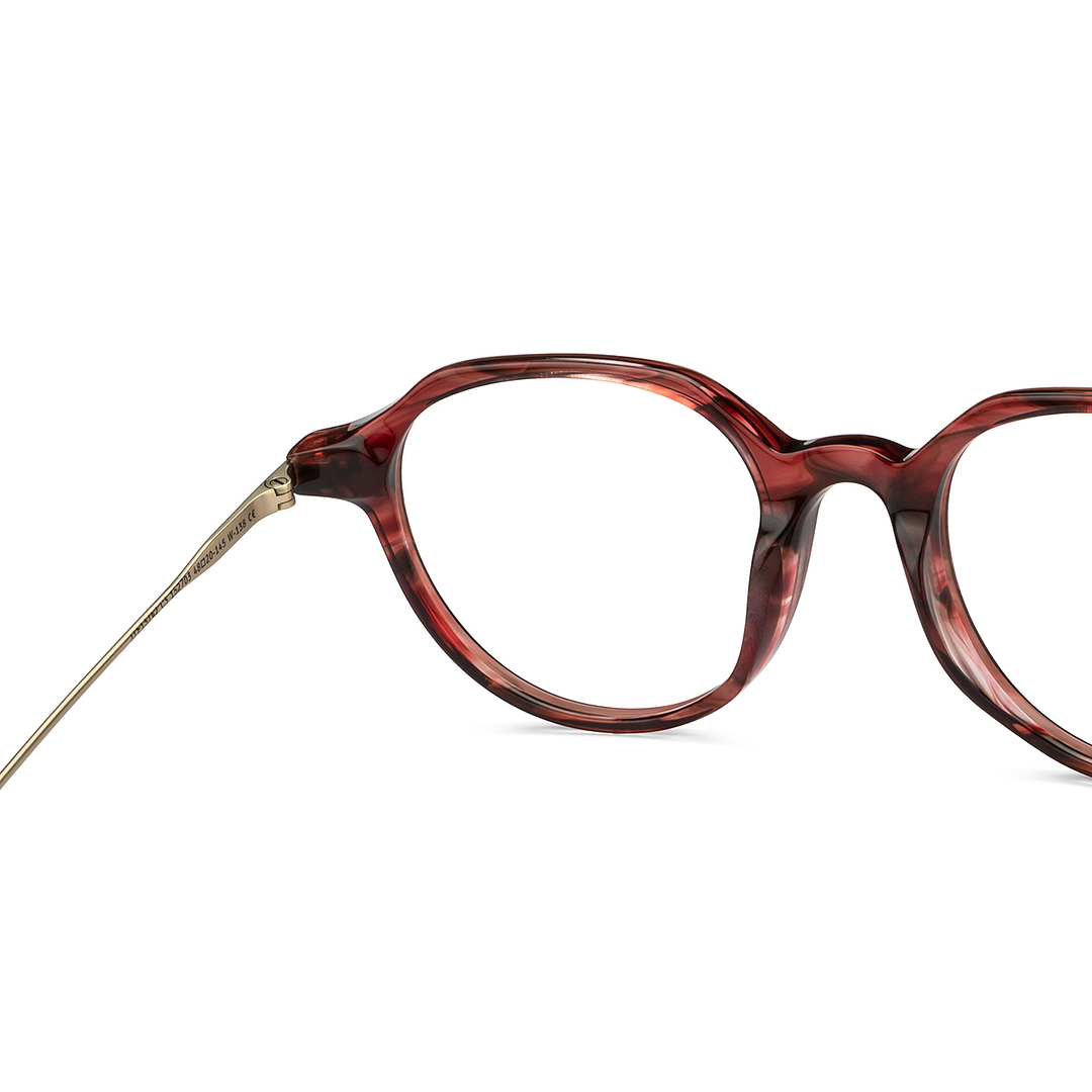 John Jacobs Gold Full Rim Round right side