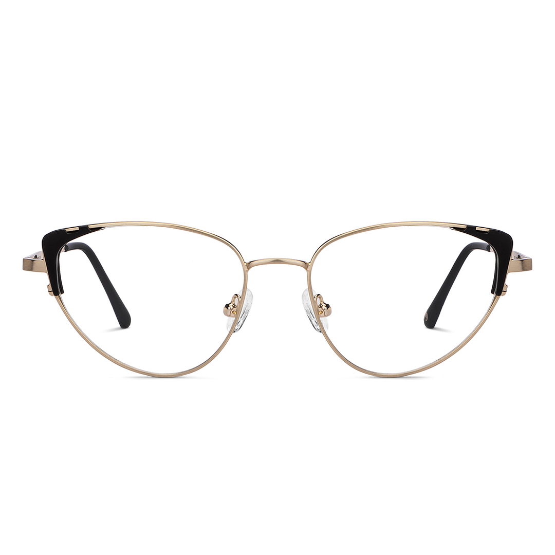 John Jacobs Online Black Full Rim Cat Eye right side