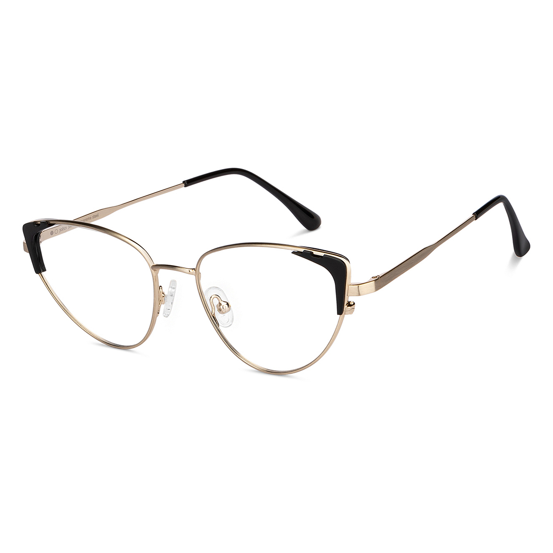 John Jacobs Online Black Full Rim Cat Eye right side