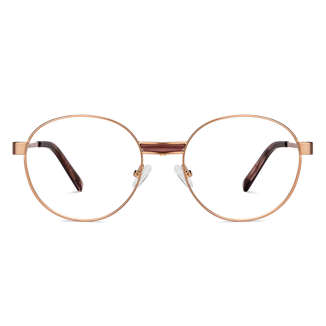 John Jacobs Dark Brown Full Rim Round right side