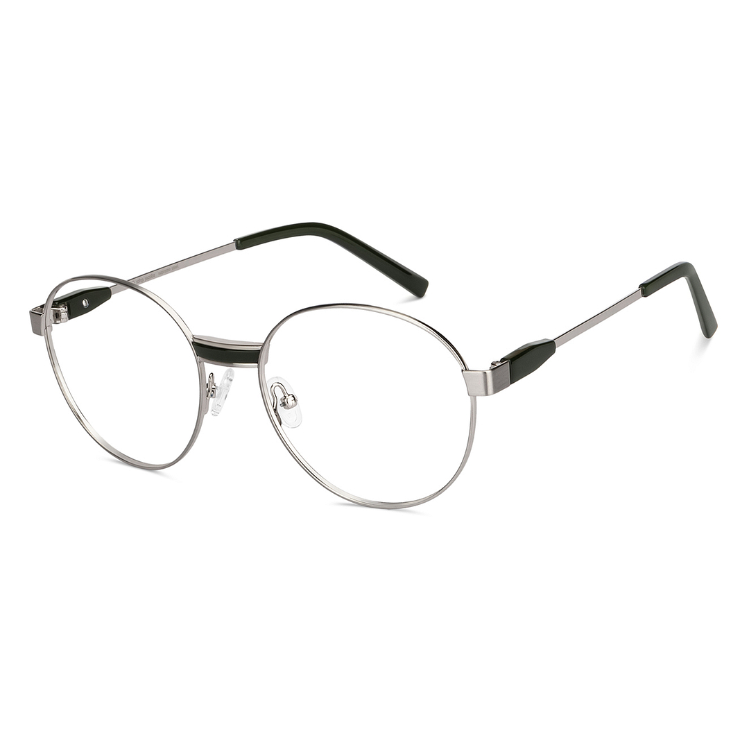 John Jacobs Silver Full Rim Round right side