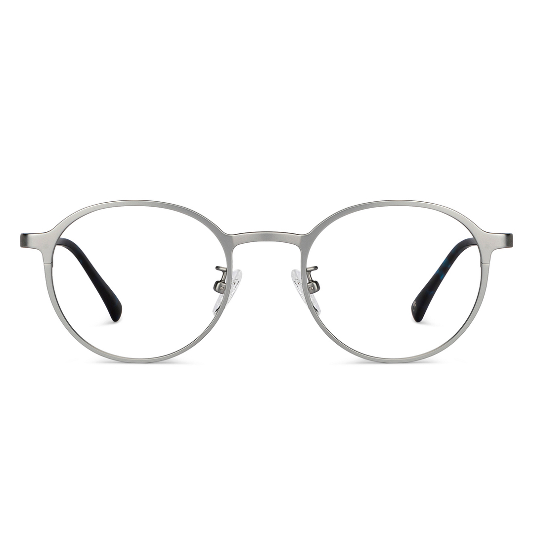 John Jacobs Online Silver Full Rim Round right side