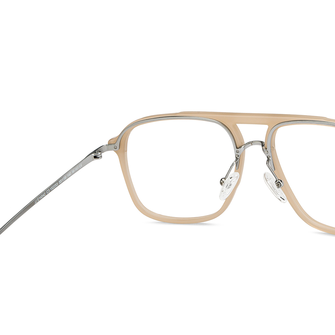 John Jacobs Online Dark Brown Full Rim Square right side