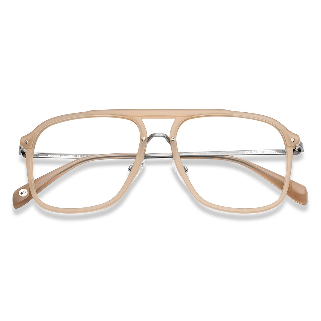 John Jacobs Online Dark Brown Full Rim Square left side
