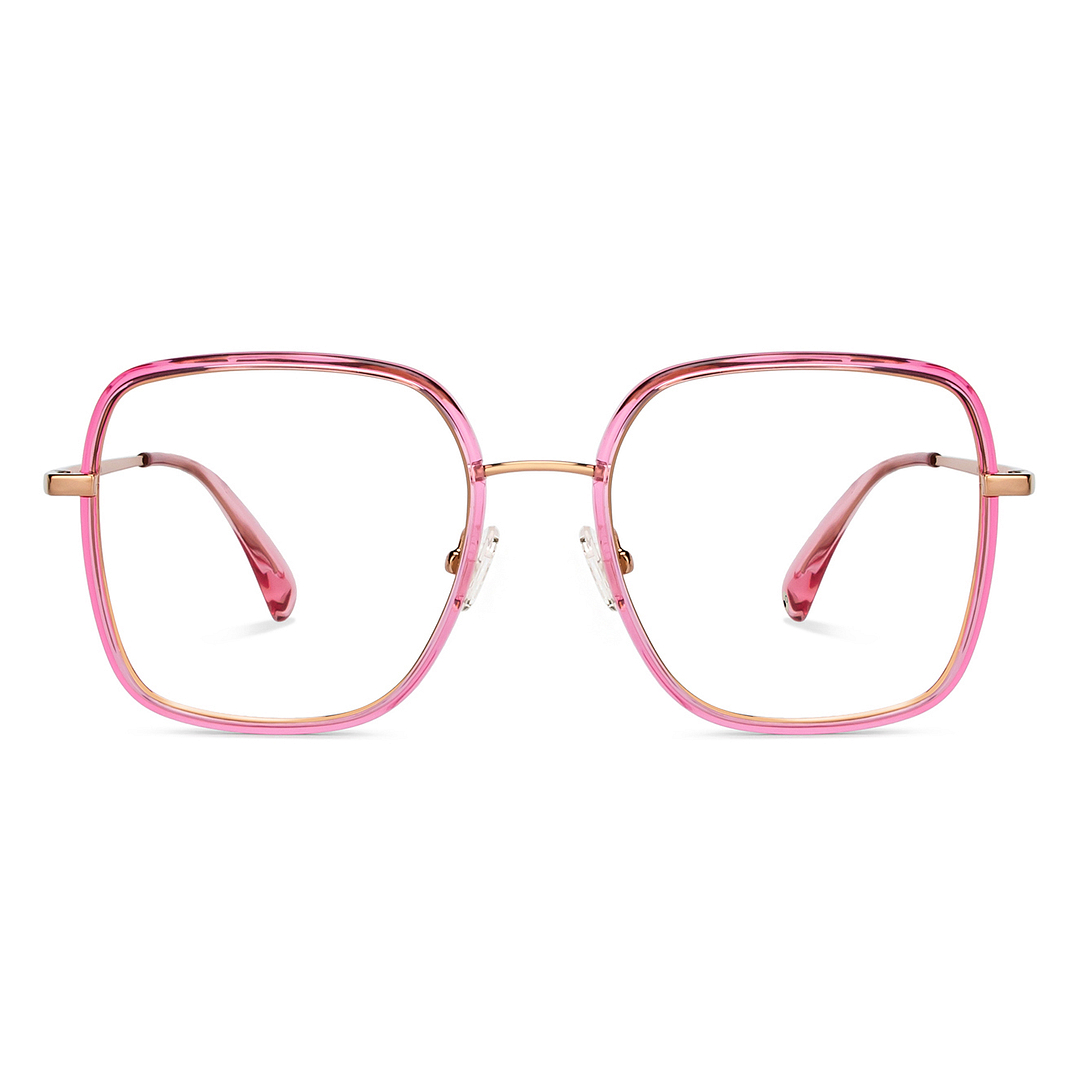 John Jacobs Online Gold Full Rim Square left side