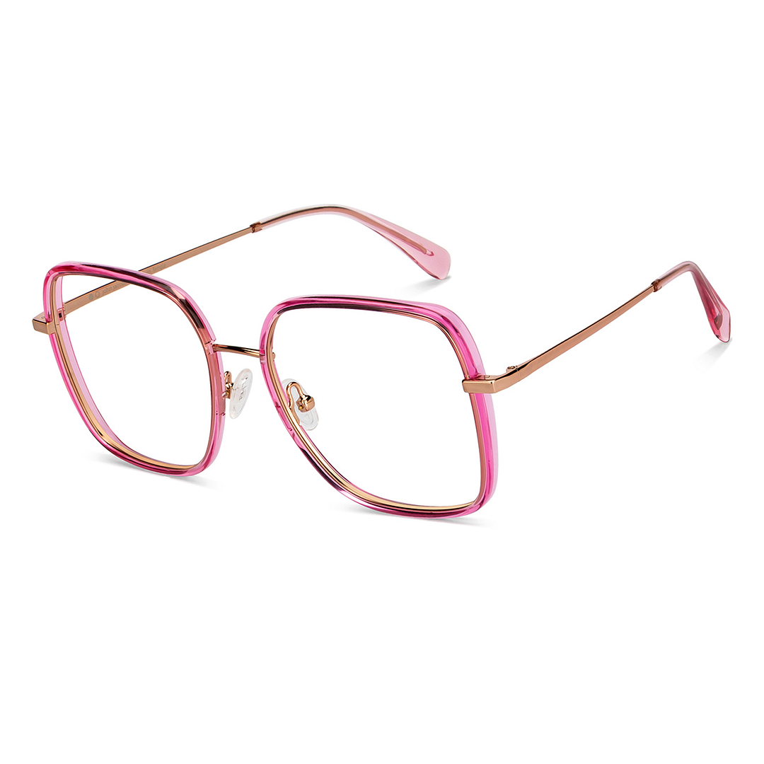 John Jacobs Online Gold Full Rim Square right side