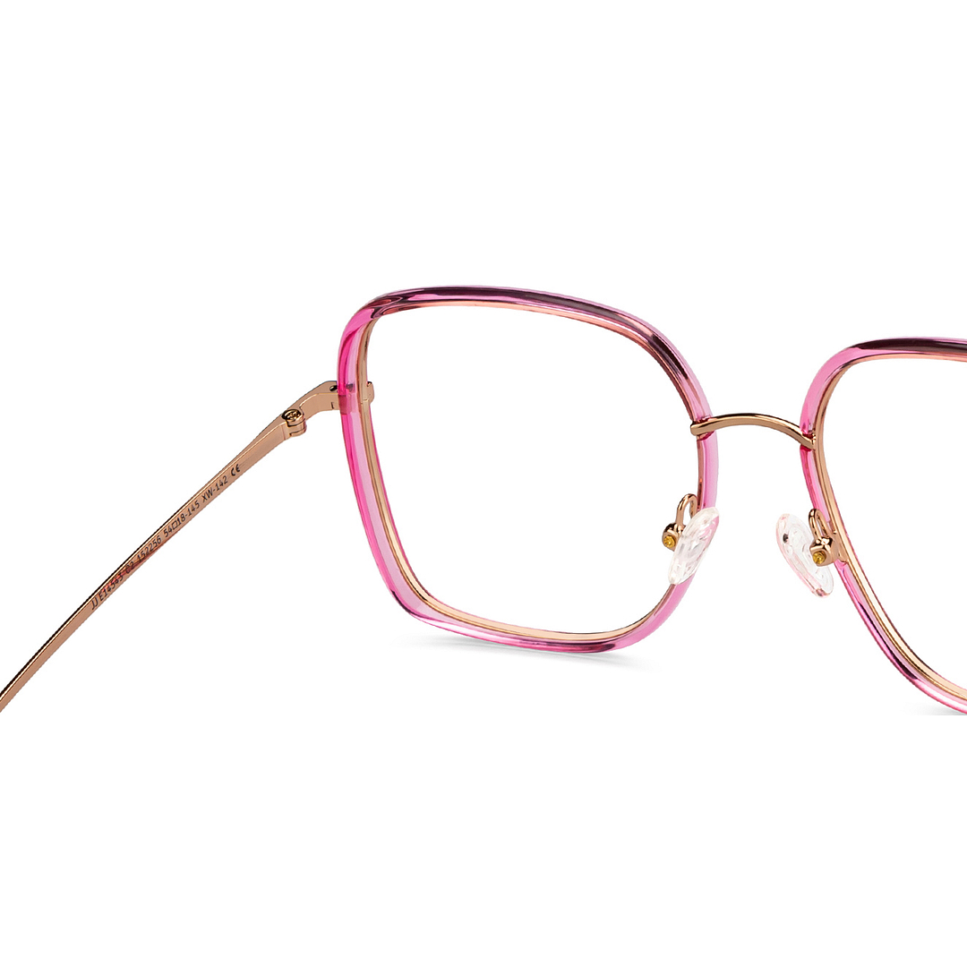 John Jacobs Online Gold Full Rim Square right side