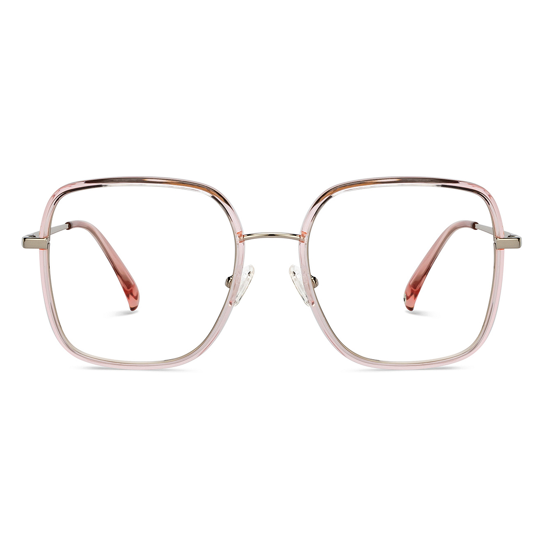 John Jacobs Online Silver Full Rim Square left side
