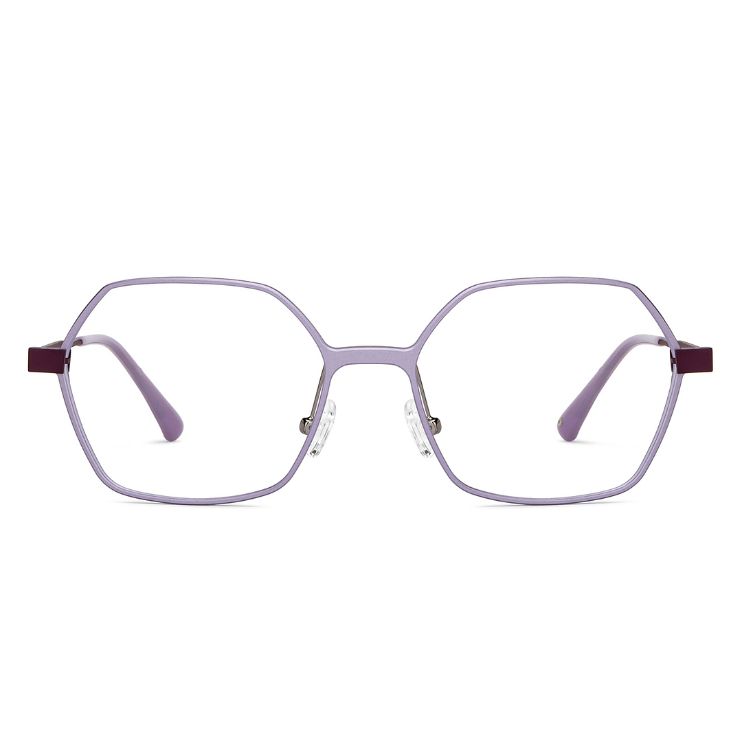 John Jacobs Online Purple Full Rim Geometric left side