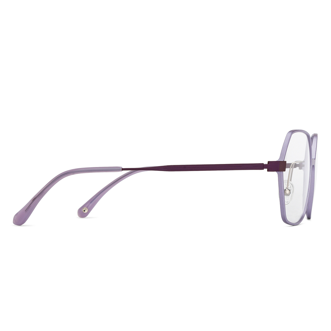 John Jacobs Online Purple Full Rim Geometric left side