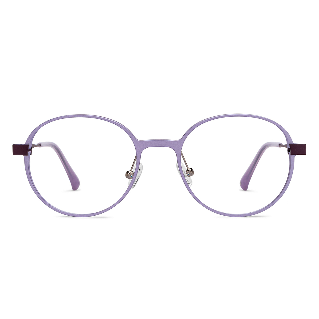 John Jacobs Purple Full Rim Round left side
