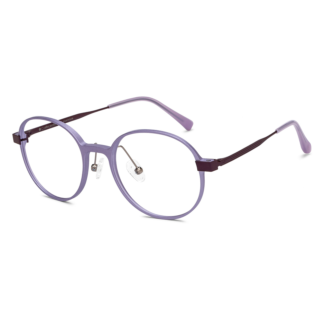 John Jacobs Purple Full Rim Round right side