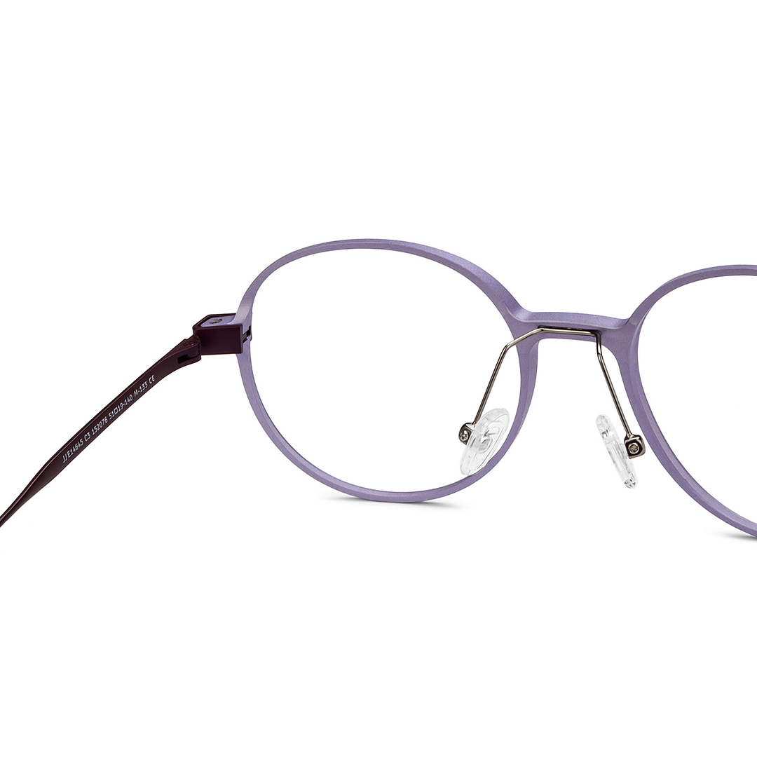 John Jacobs Purple Full Rim Round right side