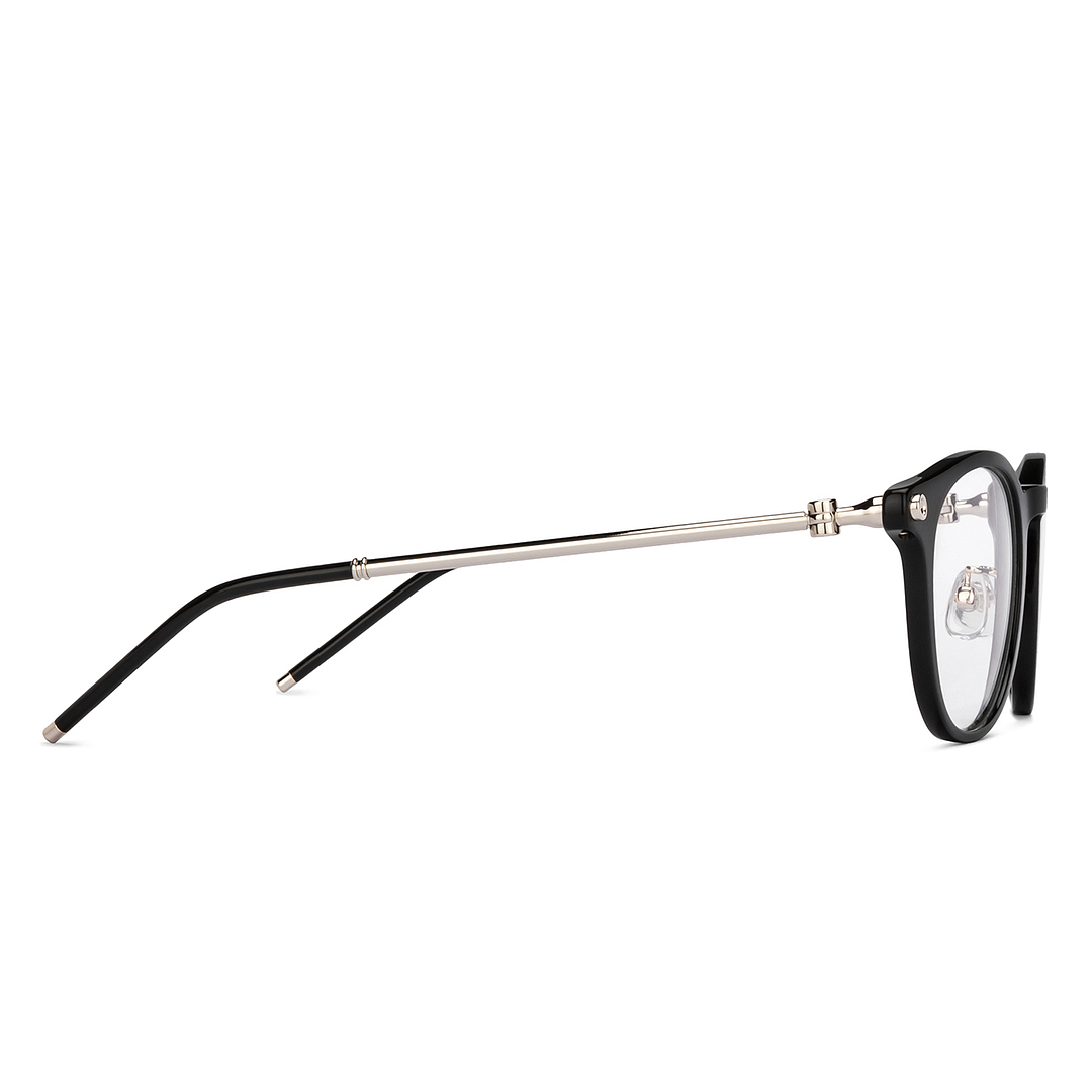 John Jacobs Online Silver Full Rim Round left side