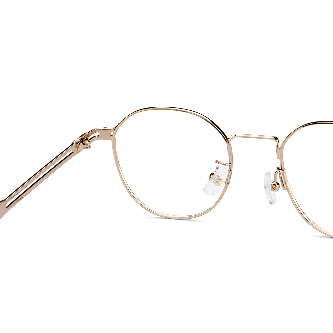 John Jacobs Silver Full Rim Round right side