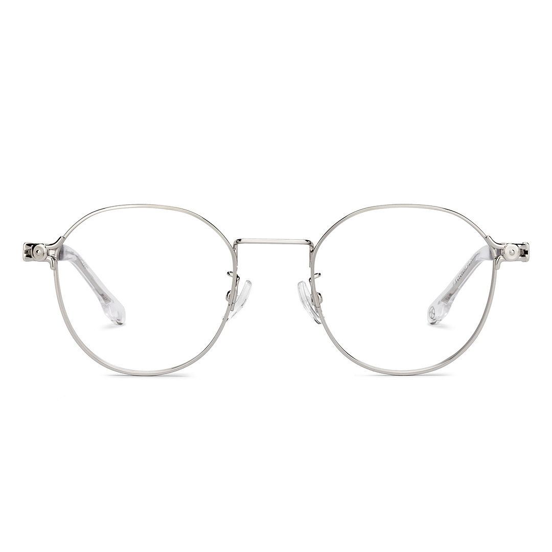 John Jacobs Online Silver Full Rim Round right side