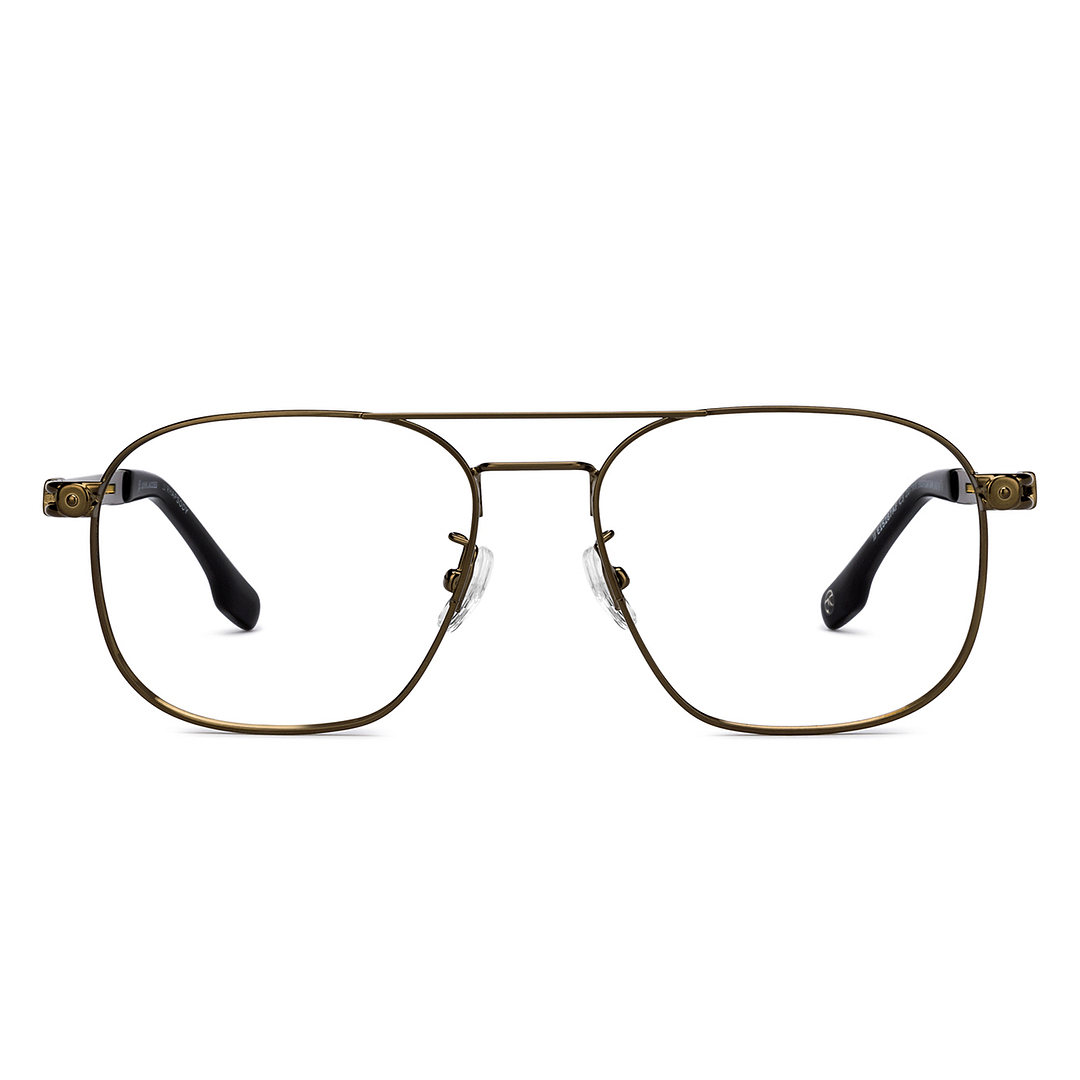 John Jacobs Green Full Rim Aviator right side